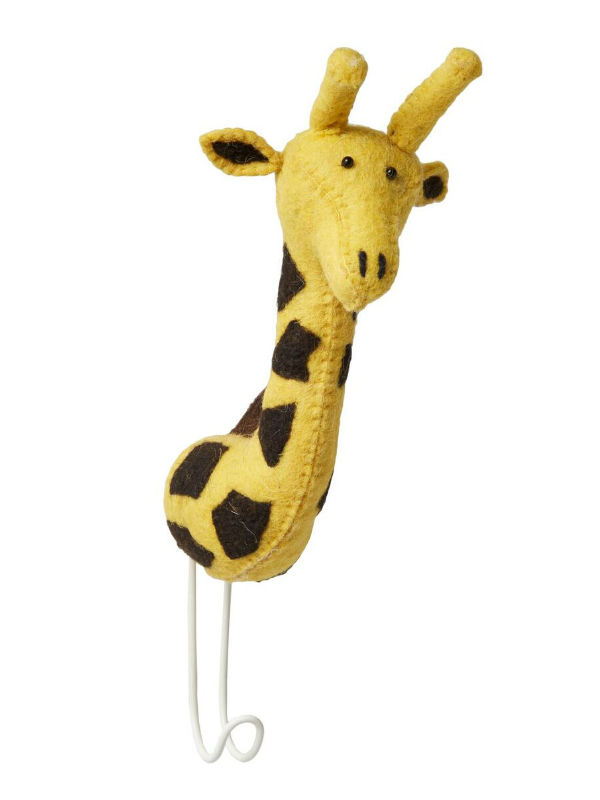 Wandhaak Giraffe